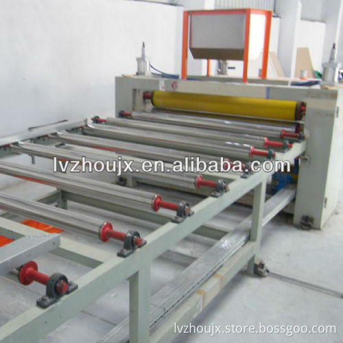 fully automatic tai wan technology gypsum board PVC film production line,